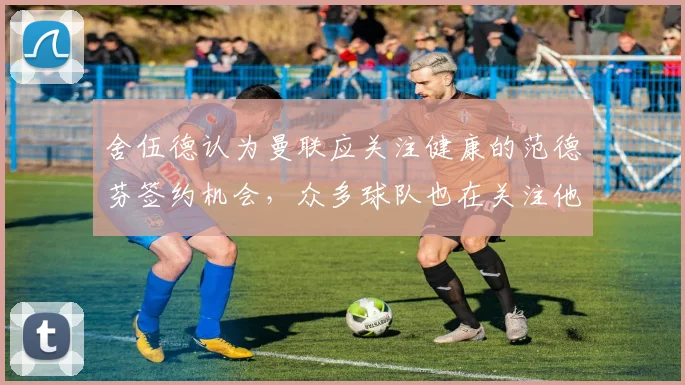 舍伍德认为曼联应关注健康的范德芬签约机会，众多球队也在关注他